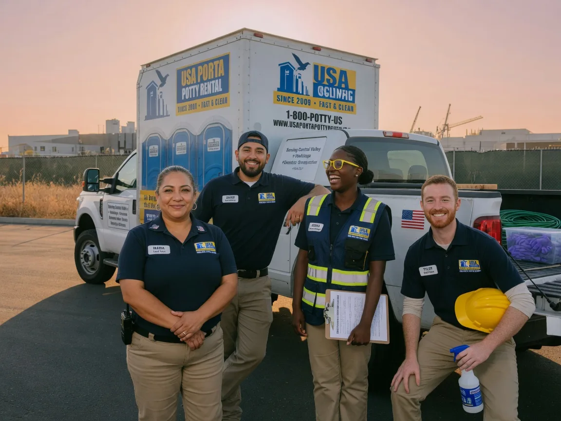 Porta Potty Rental company in Stratford, CA